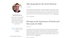 Desktop Screenshot of michaelcarusi.com